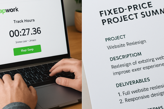 Use Hourly vs Fixed-Price Wisely for Different Jobs illustration