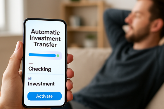 Set Up Automatic Contributions to Stay Consistent illustration