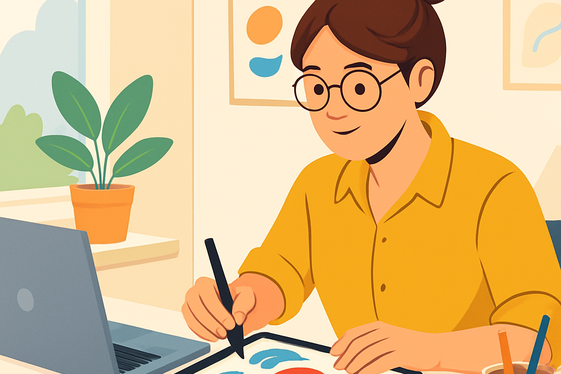 Graphic Design Assistance illustration