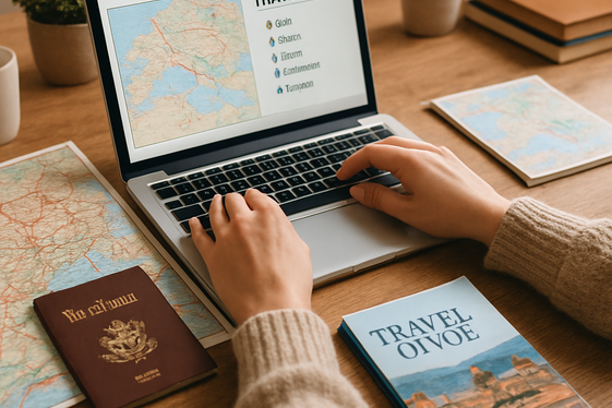 Travel Planning and Booking Assistance illustration