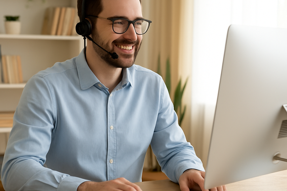 Email and Customer Service Support illustration