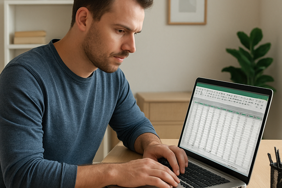 Data Entry and Database Management illustration