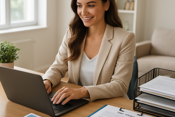 Real Estate Virtual Assistance illustration
