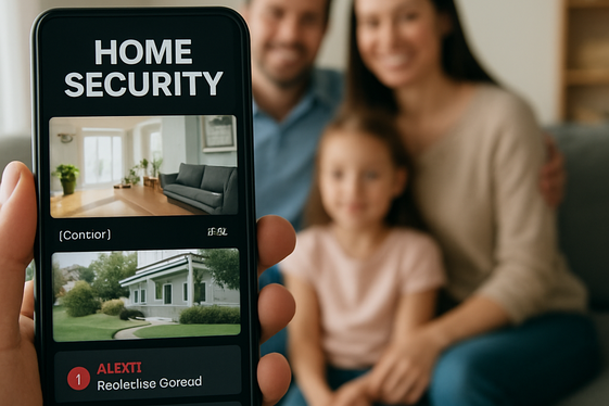Offer a Home Safety and Security App illustration