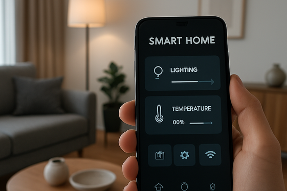 Design a Smart Home Control App illustration