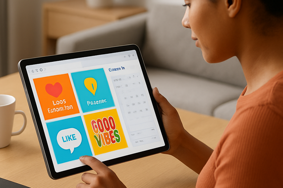 Manage Social Media Accounts for Small Businesses illustration