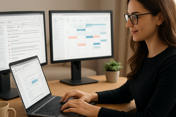 Work as a Virtual Assistant for Busy Entrepreneurs illustration