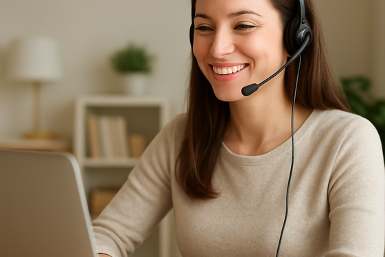Participate in Remote Customer Support Roles illustration