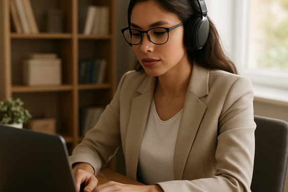 Transcription Services: Converting Audio to Text illustration