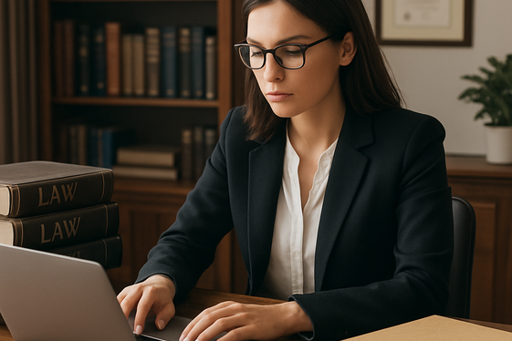 Legal Transcription Work from Home illustration