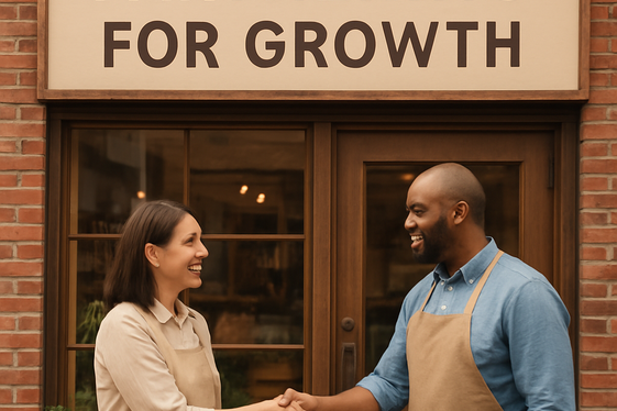 Partnering with Local Businesses for Cross-Promotion illustration