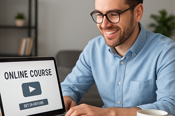 Setting Up Your Course Platform Without Tech Overwhelm illustration