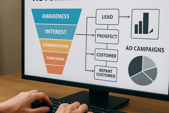 Automating Course Sales with Funnels and Ads illustration