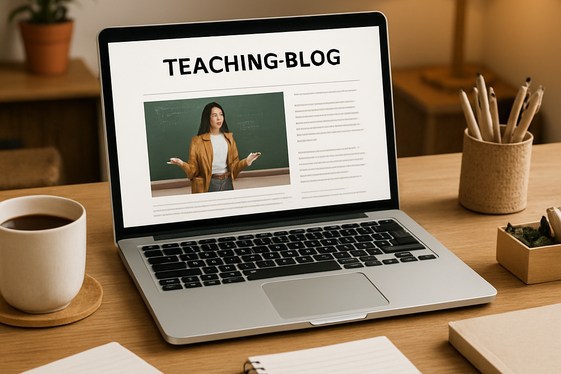 Build a Blog About Teaching Life illustration
