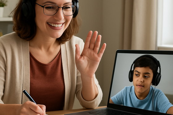 Become a Tutor Through Online Platforms illustration