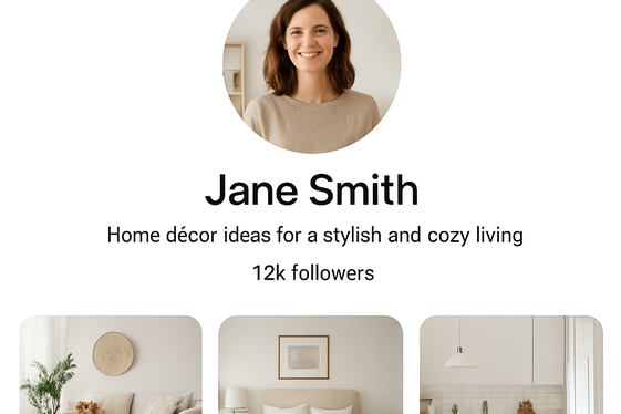 Optimize Your Pinterest Profile With a Clear Home-Focused Bio illustration