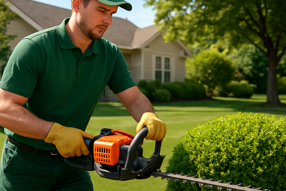 Offering Landscaping or Lawn Care Services Locally illustration