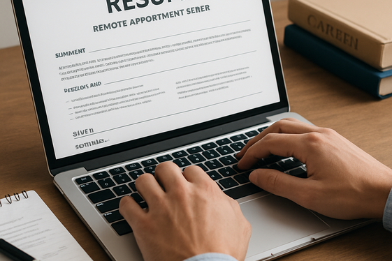Crafting a Winning Remote Appointment Setter Resume illustration