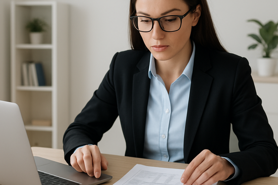 Virtual Accountants Offering Flexible Hours and Health Benefits illustration
