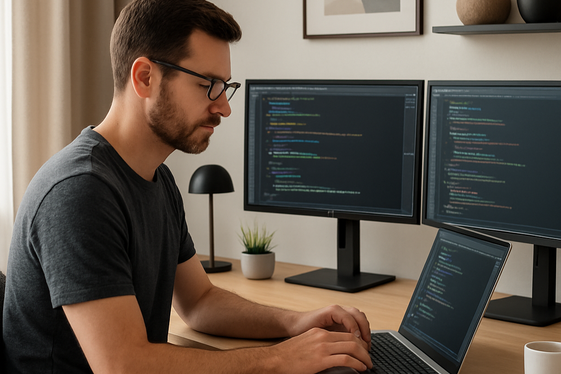 Remote Software Engineer Roles Offering Stock Options and Bonuses illustration