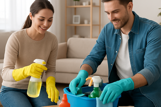 Start a Cleaning Business as a Team illustration