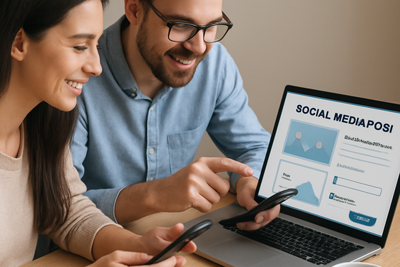 Become Social Media Managers for Small Businesses illustration