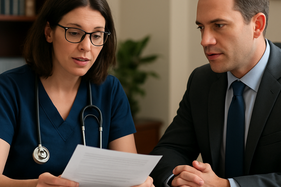 Legal Nurse Consulting: Nursing Meets Law illustration