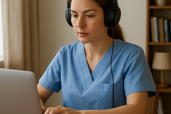 Medical Transcription: Turn Audio Into Income illustration