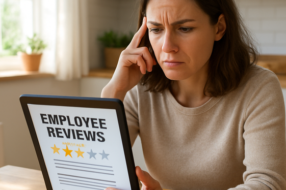 Negative Feedback from Current or Former Employees illustration