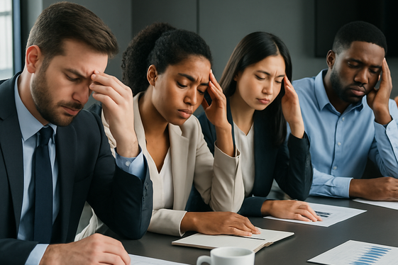 Toxic Company Culture and Work Environment illustration