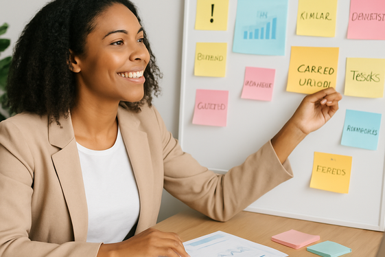 Master Time Management and Productivity Tricks illustration