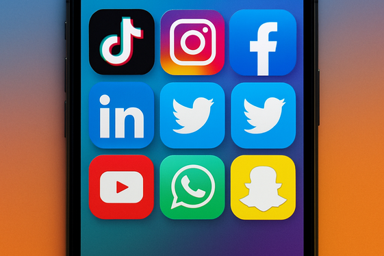 Learn the Key Social Media Platforms in illustration