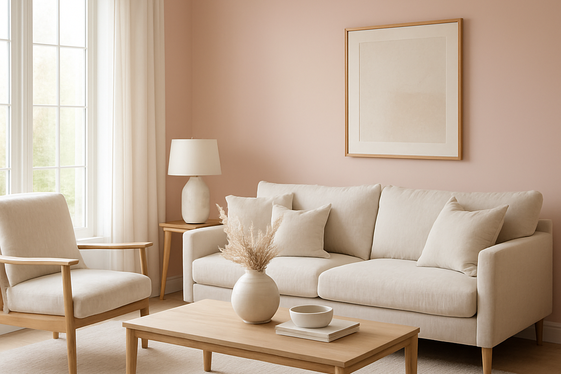 Blush Pink Walls for a Soft and Serene Ambiance illustration