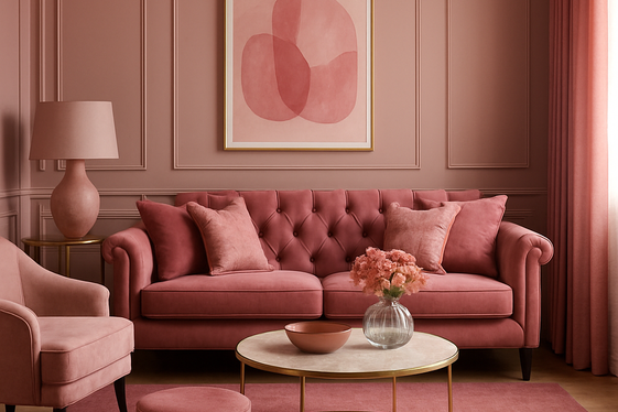 Mixing Different Shades of Pink for Depth and Interest illustration