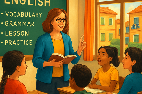 Teaching English Abroad with Included Housing illustration