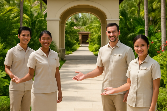 Live-In Resort Staff Opportunities illustration