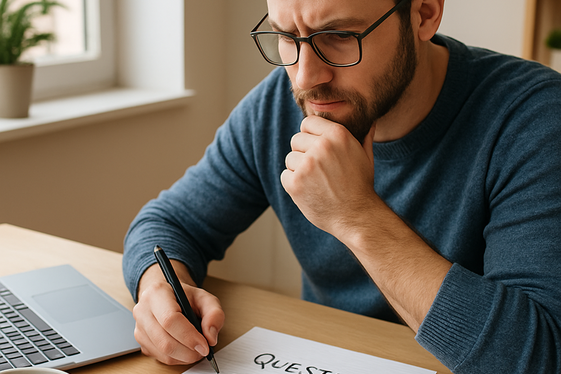 Ask Thoughtful Questions About the Project illustration