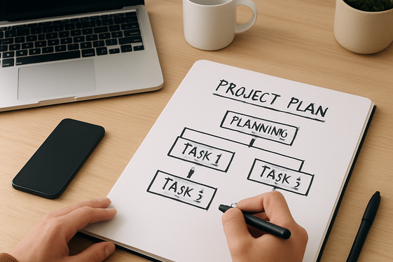 Break Down Your Approach or Plan Briefly illustration