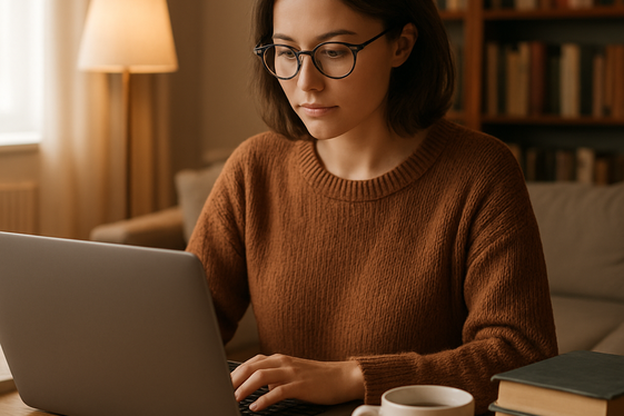 Upskill with Online Courses and Certifications illustration