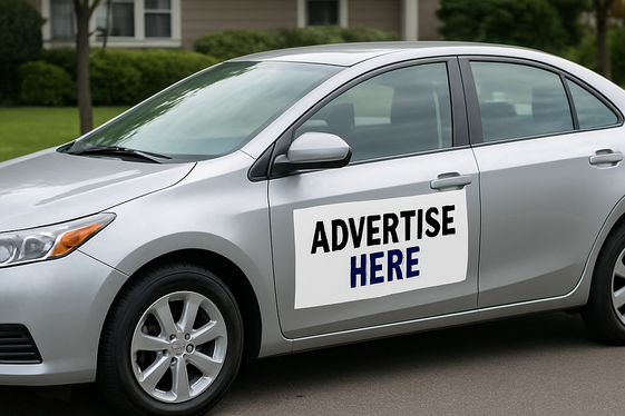 Use Your Car for Advertising illustration