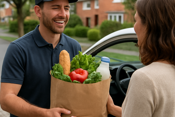 Drive for Ride-Sharing or Delivery Apps illustration