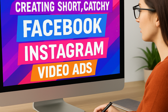 Creating Video Advertisements for Facebook and Instagram illustration