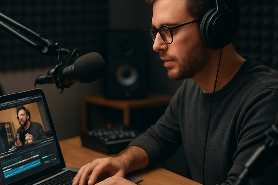 Offering Video Editing Services for Podcasters illustration
