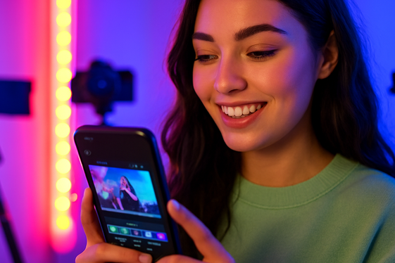 Editing Social Media Content for Influencers illustration