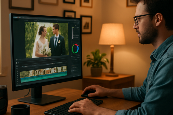 Editing Wedding and Event Videos illustration