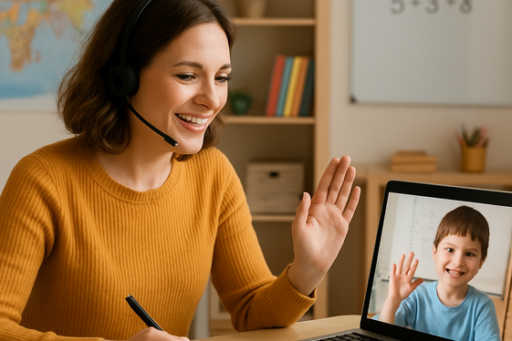 Online Tutoring and Teaching illustration