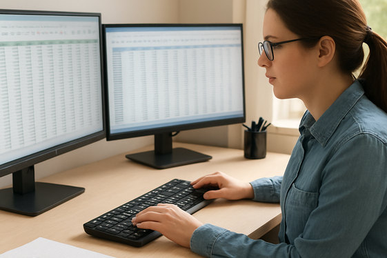 Data Entry Specialist illustration