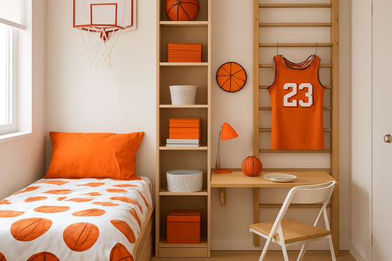 Transforming Small Spaces into Basketball Havens illustration