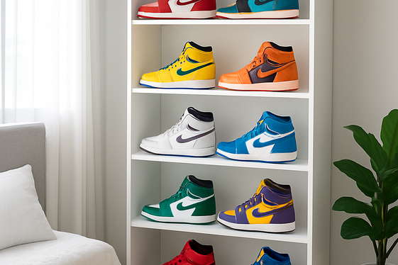 Sneaker Display Shelves for the True Sneakerhead Fan illustration