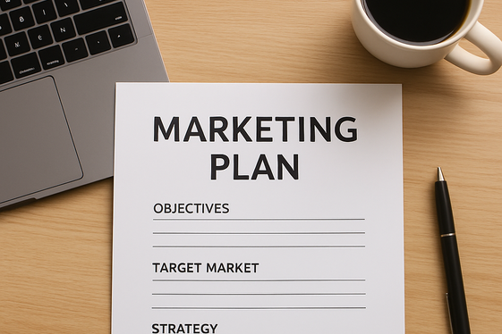 Building a Marketing Plan from Scratch illustration